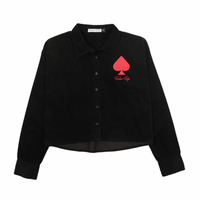 Urban Edge Black Cord Ace Shirt