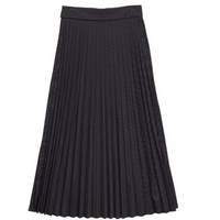 Cosmosophie Vichy Black Soleil Skirt