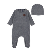 Bee and Dee Captain Blue Snuggle Soft Footie/Beanie