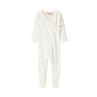 Marmar Gentle White Rubetta Wrap Footie