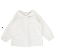Analogie By Lil Legs Toddler Girls Blouse Winter White