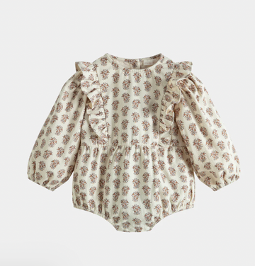 Cera Una Volta Cream Flower Nina Romper