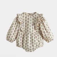Cera Una Volta Cream Flower Nina Romper