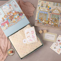 Lil Teddy The Lil Teddy's Pawfect Brew Sugary Pink Plush Blanket