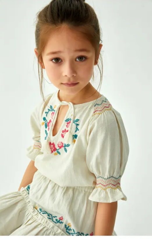 Cera Una Volta Amelia Shirt Cream