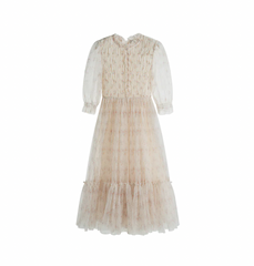 Cera Una Volta Valentina Dress Cream Flower