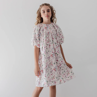 Steph Whispy Floral Print Voile Dress (needs barcodes)