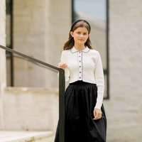 Daintti by Velvette Label Black Eyelit Midi Jumper