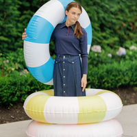 Daintti by Velvette Label Contrast Piping Polo