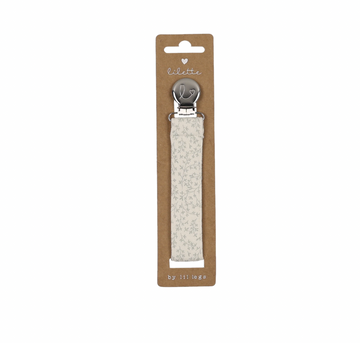 Lilette Pacifier Clips - Leaf Blue