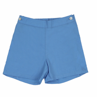 Analogie By Lil Legs Solid Shorts - Fresh Blue
