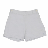 Analogie By Lil Legs Solid Shorts - Clear Blue