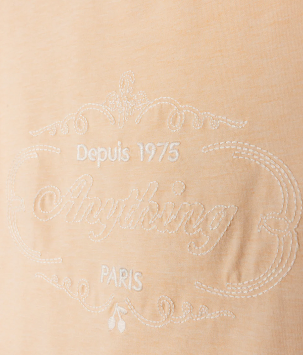 Cabana Peach Sadie Marled Dress
