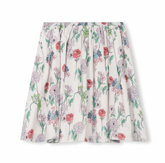 One Child Floral Ezzie Floral Printed Skirt