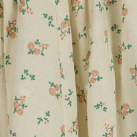 One Child Floral Vince Printed Linen Skirt