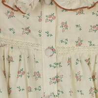 One Child Floral Vince Printed Linen Blouse