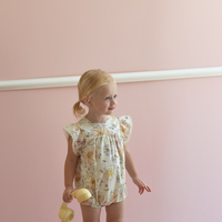 Belati YELLOW FLORAL ROMPER (BBB209)