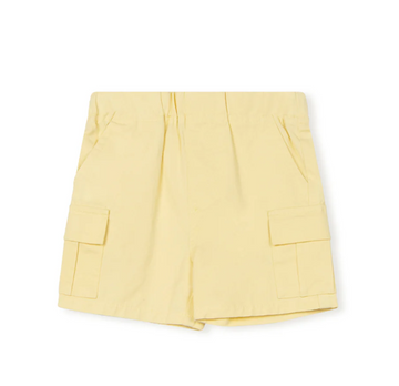 Phil and Phoebe Yellow Micro Pocket Denim Shorts