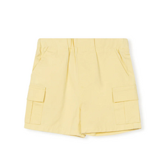 Phil and Phoebe Yellow Micro Pocket Denim Shorts
