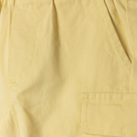 Phil and Phoebe Yellow Micro Pocket Denim Shorts