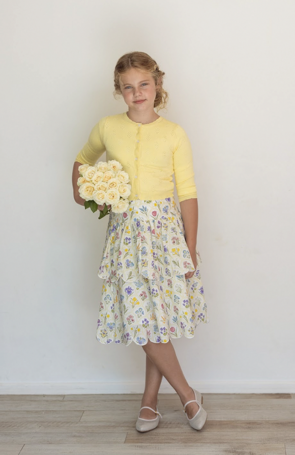 Belati  BANANA TULIP POINTELLE CARDIGAN BKN285