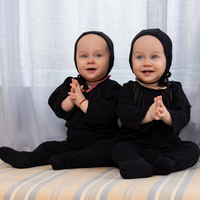 Miss Mini Pintuck Maxi Shabbos Romper Girl