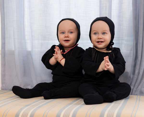Miss Mini Pintuck Maxi Shabbos Romper Girl