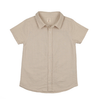 Analogie By Lil Legs Mountain Meadows Shirt - Wheat