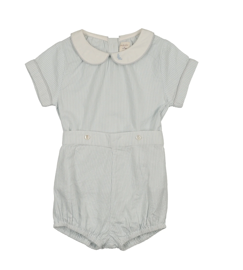 Analogie By Lil Legs Mountain Meadows Toddler Set - Clear Blue