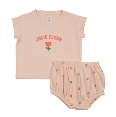 Analogie By Lil Legs Tulip Set - Cloud Pink