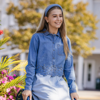 Poet Lisa Denim Shirt