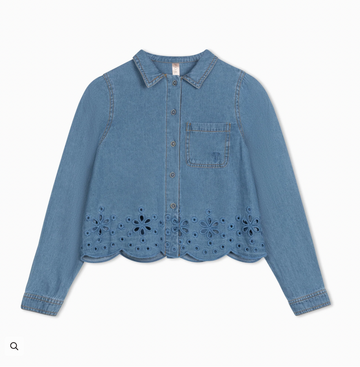 Poet Lisa Denim Shirt