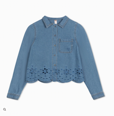 Poet Lisa Denim Shirt