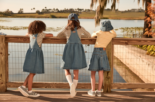Little Parni Blue Denim Jumper (K608)