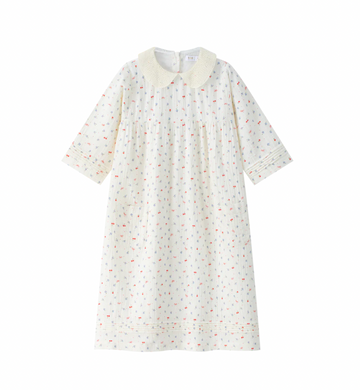 Coco Blanc Cherry Guaze Cherry Guaze Dress (3/4 sleeves)