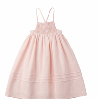 Calla Lili Girl Dress With Daisies - Pink