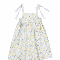 Buho Sky Blue Picnic Dress