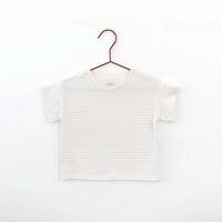 Please Mom Pink Stripe Short Sleeve Tshirt