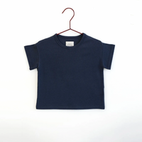 Please Mom Navy Short Sleeve Tshirt