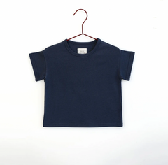 Please Mom Navy Short Sleeve Tshirt