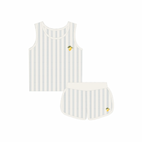 Ely's & Co Fruit Collection Lemon Tank And Shorts
