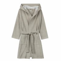 Aurora Car Embroidered Terry Robe Sage
