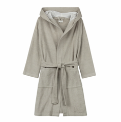 Aurora Car Embroidered Terry Robe Sage