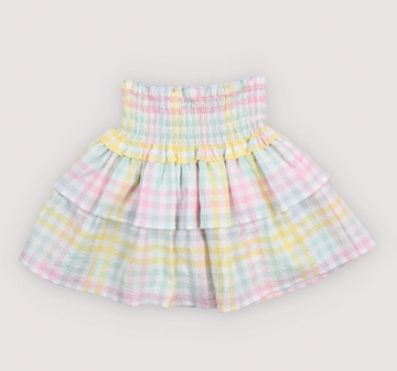 The New Society - Mallow Skirt Mallow Check