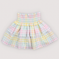 The New Society - Mallow Skirt Mallow Check