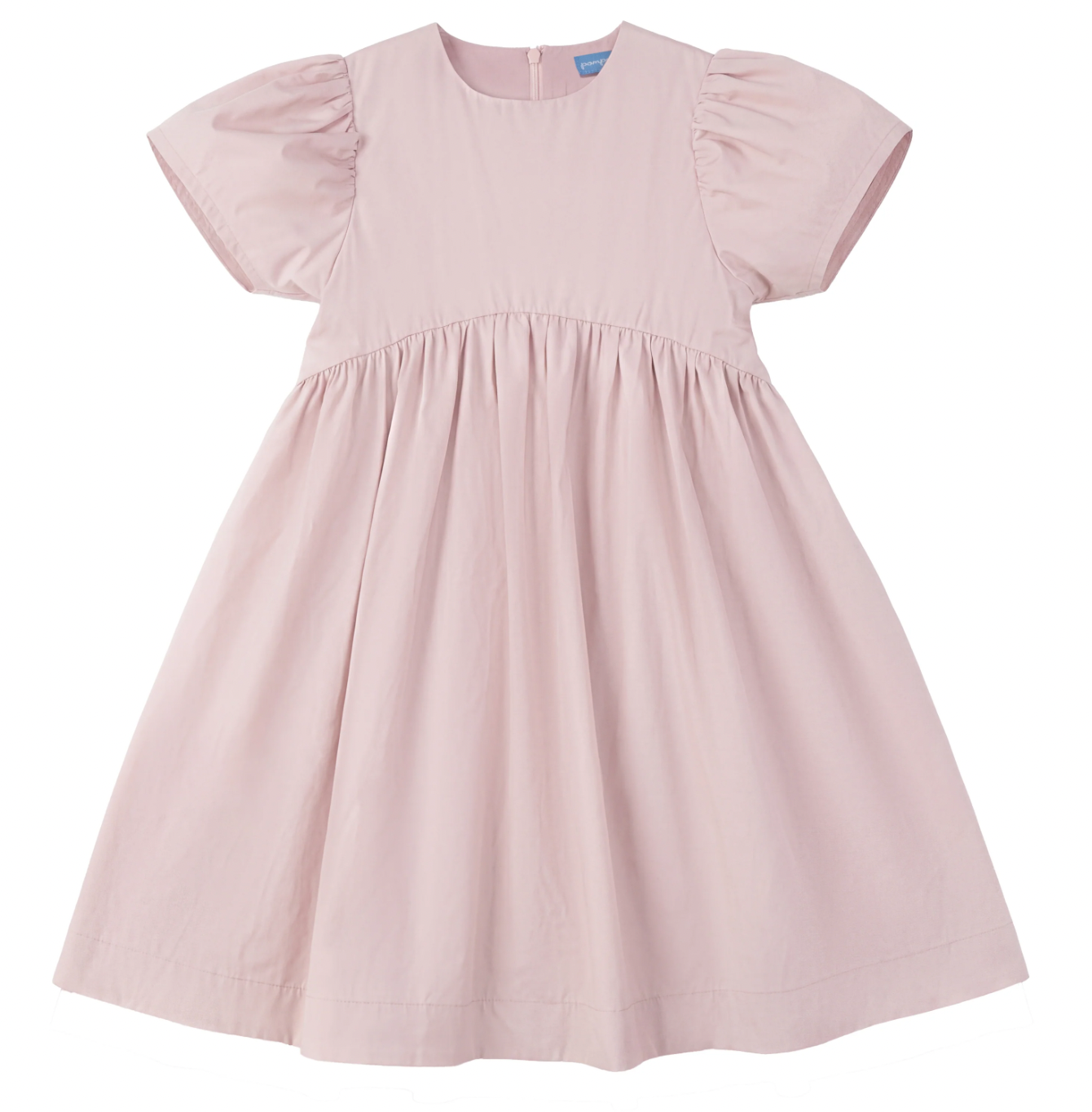 Pompomme Pink Tulle Bow Detail Dress P7298 (SHORT SLEEVES) Pompomme Pink Tulle Bow Detail Dress P7298 (SHORT SLEEVES)