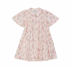 PIP+PIO Pink Floral Printed Dress P7266
