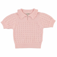 Bebe Organic Blossom Knit Summer Special Sweater- 3/4 sleeves covers elbow