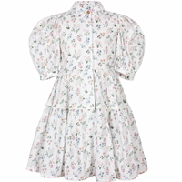 Jessie & James Annie Flower Print Glistening Dress