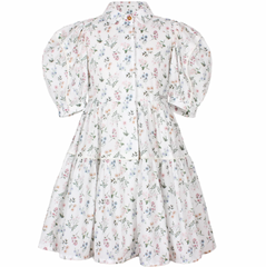 Jessie & James Annie Flower Print Glistening Dress